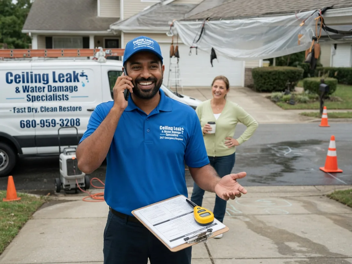 Ceiling Leak Cleanup Oneida, IL FAQs